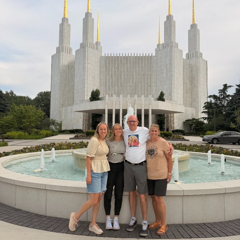 Misty and family traveling