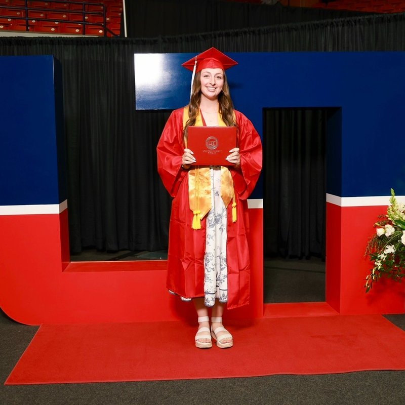 Lexi at graduation
