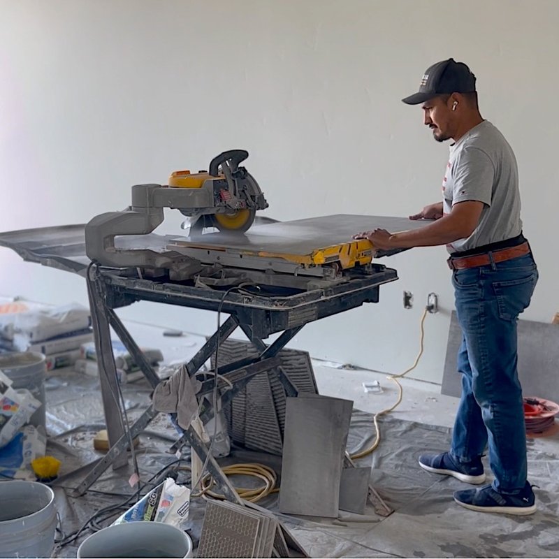 Custom cutting flooring for home renovation services in Utah