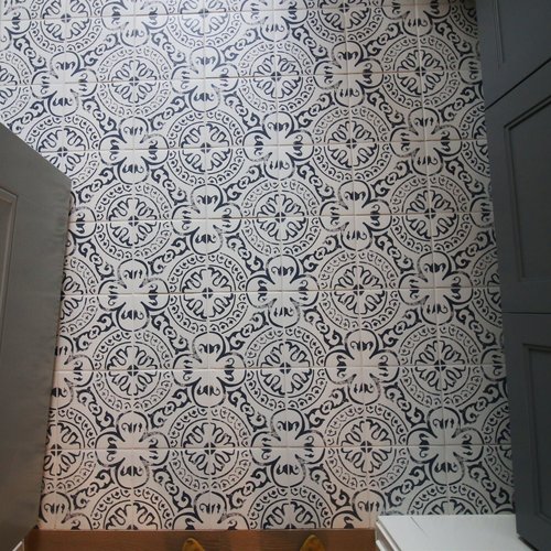 Beautiful in Blues portfolio image - tile flooring