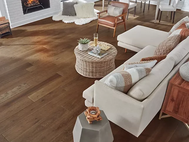 Mohawk TecWood Flooring in stylish family home