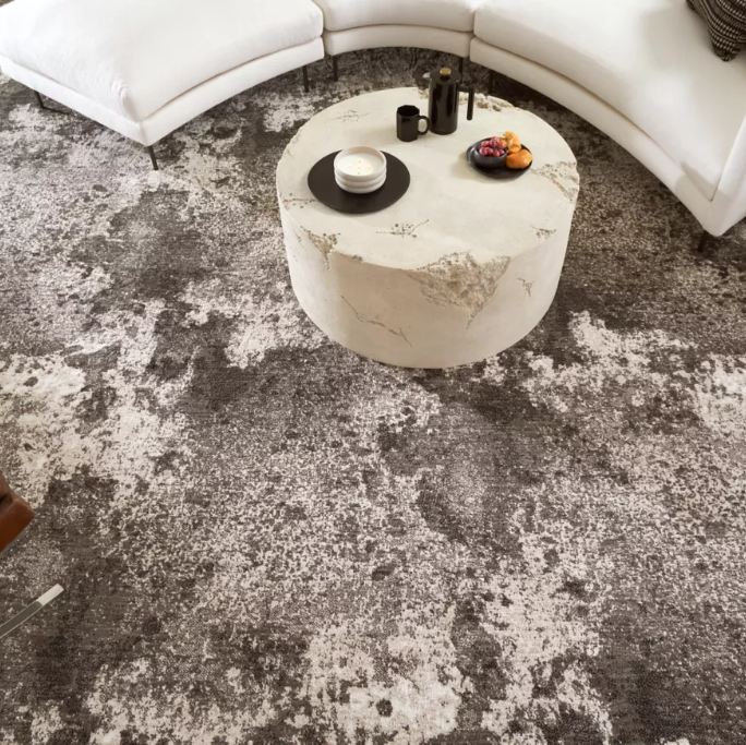 Textured Smartstrand Carpet in a modern home