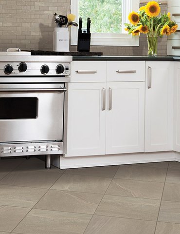 Tile floor installation in St. George, UT from Pioneer Floor Coverings & Design