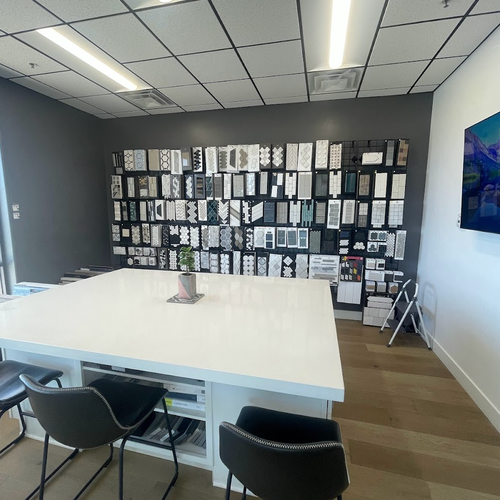 Design Consultation area in Pioneer Floor's Washington Utah Showroom