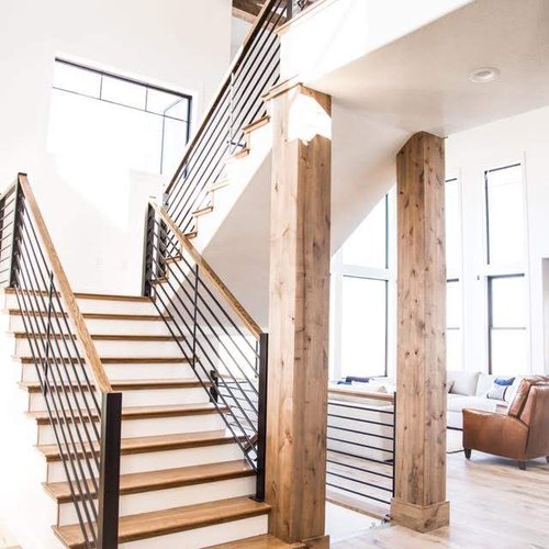 Luxury Vinyl flooring in an open concept home