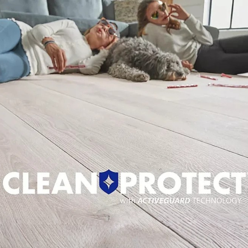 Mohawk Signature technology wood grain flooring